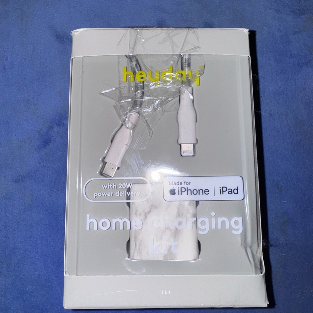 Heyday White Charging Kit for iPhone & iPad